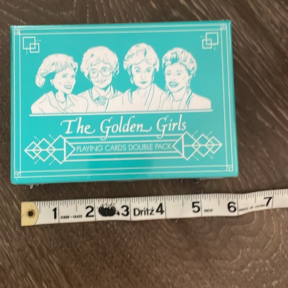 Golden Girls Playing Cards Double Pack Set Game Booklet Never opened Sealed - Picture 7 of 8